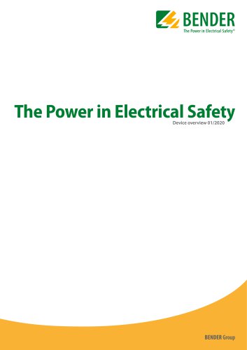 The Power in Electrical Safety Device overview 01/2020