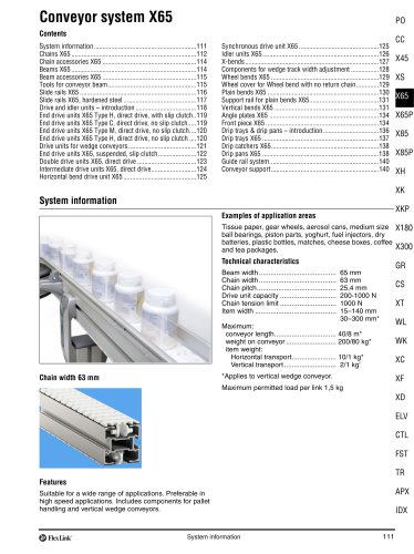 Conveyor System X65