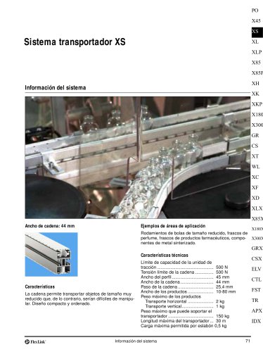 Conveyor System XS