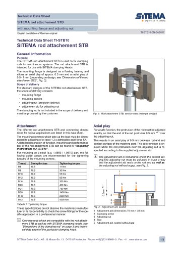 STB10 Rod Attachment STB