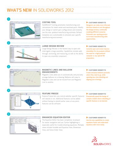 what's New in SolidWorks 2012