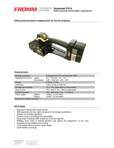 Battery tools P319