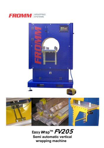 Stretch wrapping machines Vertical wrapper