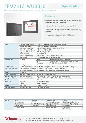 FPM2413-WU30L0