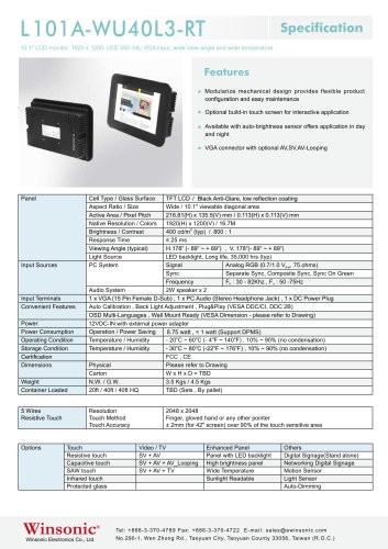 L101A-WU40L3-RT