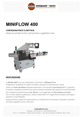 MINIFLOW 400