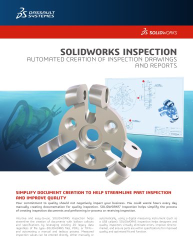 SOLIDWORKS Inspection Datasheet