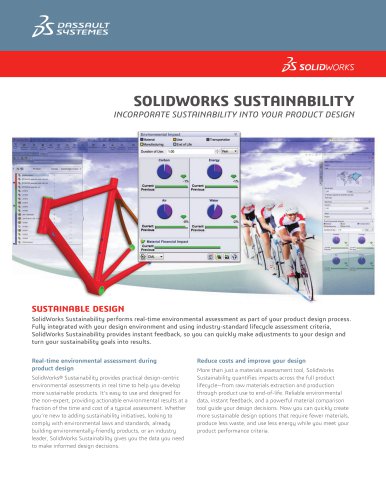 SolidWorks Sustainability