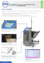 Checkweigher for up to 60 kg