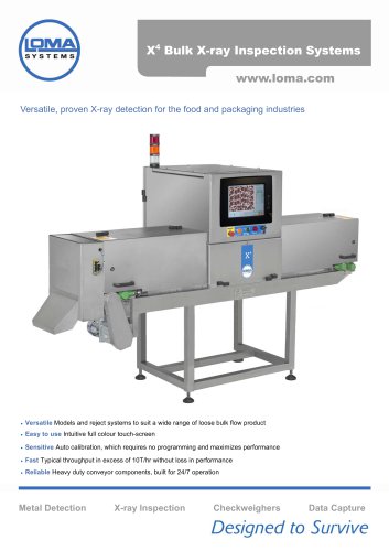 X4  Bulk X-ray Inspection Systems