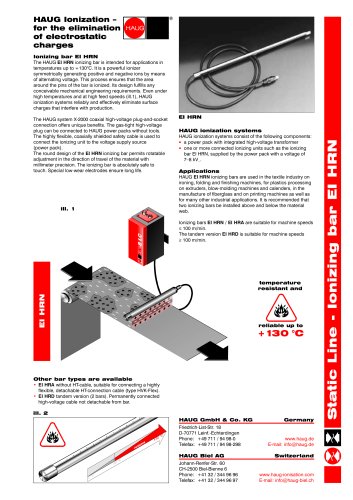 Ionizing bar  EI HRN