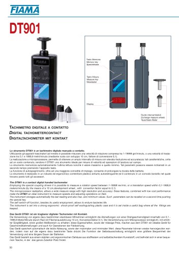 DT901 Digital tachometercontact 