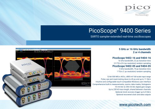 PicoScope®  9400 Series