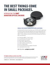 E8T Miniature Optical Encoder Product Brochure