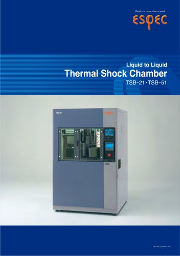 Liquid to Liquid Thermal Shock Chamber