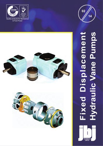 BD Series  HIGH PRESSURE  VANE PUMPS