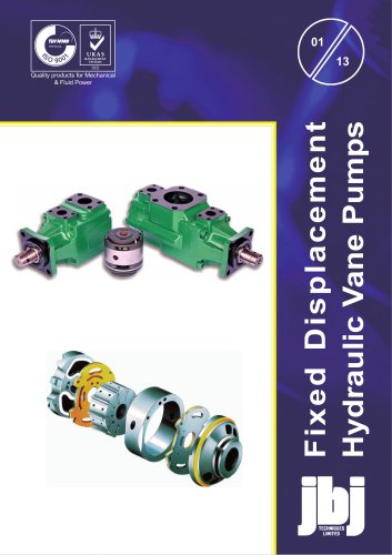 HD Series  HIGH PRESSURE  VANE PUMPS