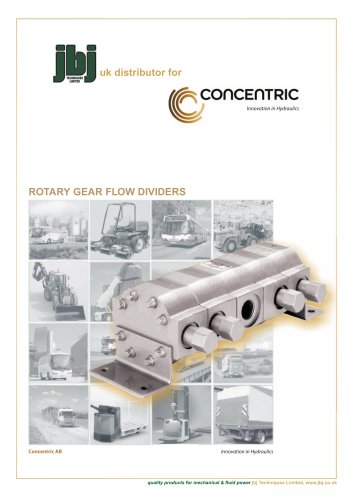 Rotary Gear  Flow Dividers