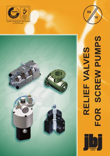 SCREW PUMP  RELIEF VALVES