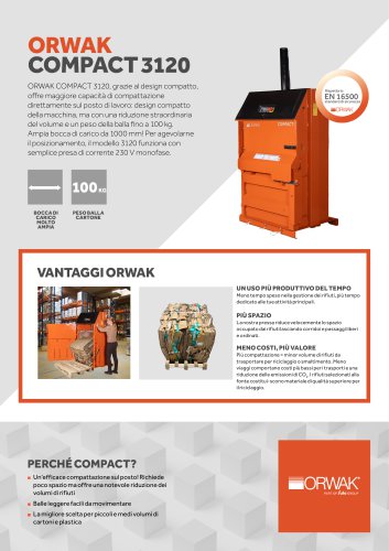 Orwak Compact 3120