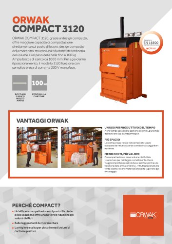 Orwak Compact 3120