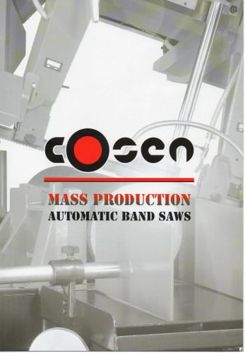 Cosen Mass Production Automatic Bandsaw Catalogue