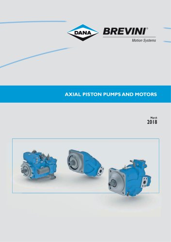 Axial piston Pumps and Motors