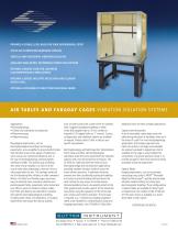 AIR TABLES AND FARADAY CAGES VIBRATION ISOLATION SYSTEMS