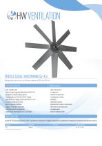 Datasheet - HW De-ALU ventole assiali in alluminio fisse a profilo alare