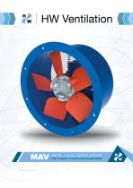 Datasheet - HW MAV Metal Axial Ventilators for Dynamic Controlled Atmospheres- English