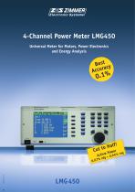 4-Channel Power Meter LMG450