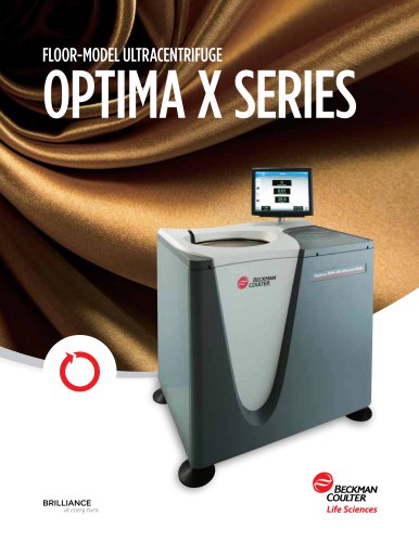 FLOOR-MODEL ULTRACENTRIFUGE OPTIMA X SERIES