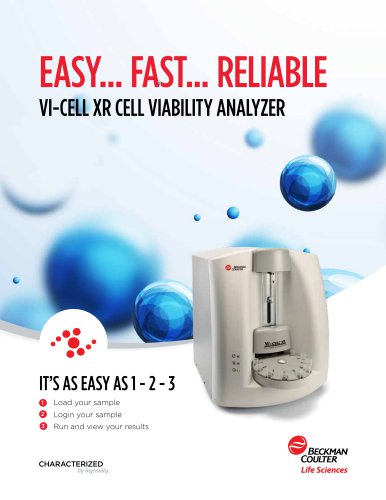 VI-CELL XR CELL VIABILITY ANALYZER