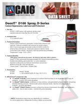 DeoxIT® D100 Spray, D-Series