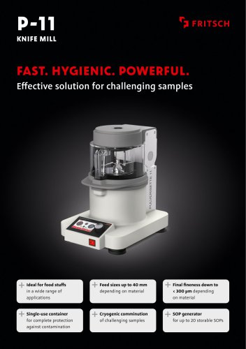 P-11 Knife Mill - Model Card