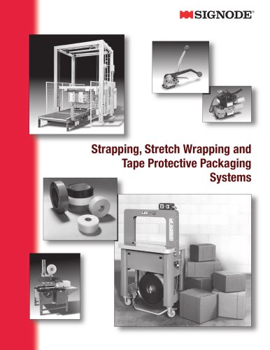 Strapping, Stretch Wrapping and Tape Protective Packaging Systems