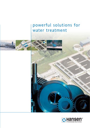 Water Treatment Applications Brochure