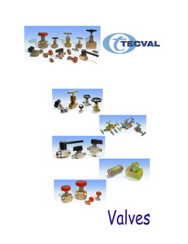 Tecval Valves Catalogue