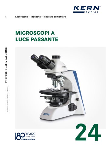 MICROSCOPI A LUCE PASSANTE