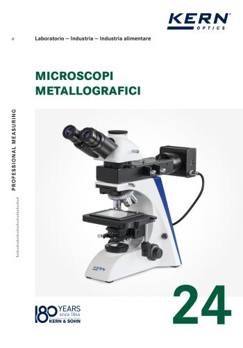 MICROSCOPI METALLOGRAFICI