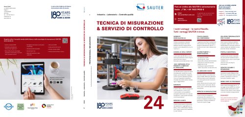 TECNICA DI MISURAZIONE & SERVIZIO DI CONTROLLO