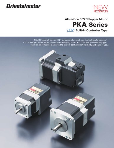 0.72° All-in-One Stepper Motor, PKA Series*