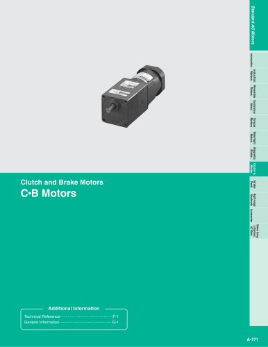 Clutch & Brake Motors 