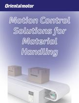 Motion Control Solutions for Material Handling