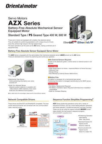 Servo Motors AZX Series