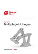 Multiple-joint hinges