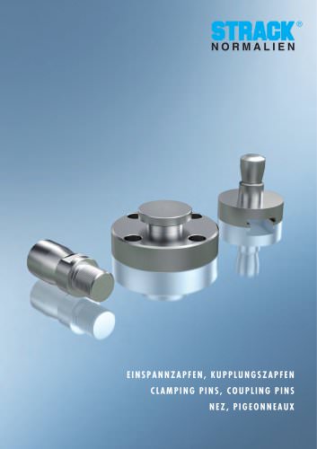 Clamping pins, coupling pins