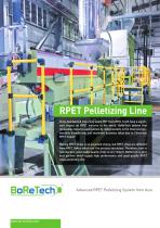 BoReTech RPET Pelletizing Line RPET-01