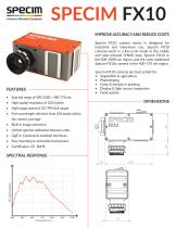 Specim FX10 Data Sheet