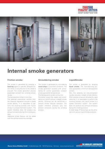 Internal smoke generators